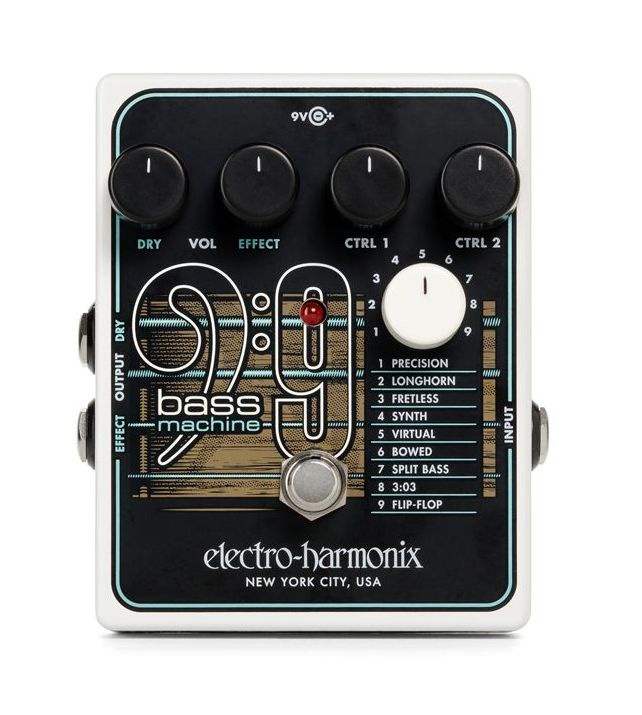 EHX Bass9 Kytarov Ped l S Basov mi Rejst ky Frontman cz EHX Bass9 Kytarov Ped l S Basov mi Rejst ky Frontman cz