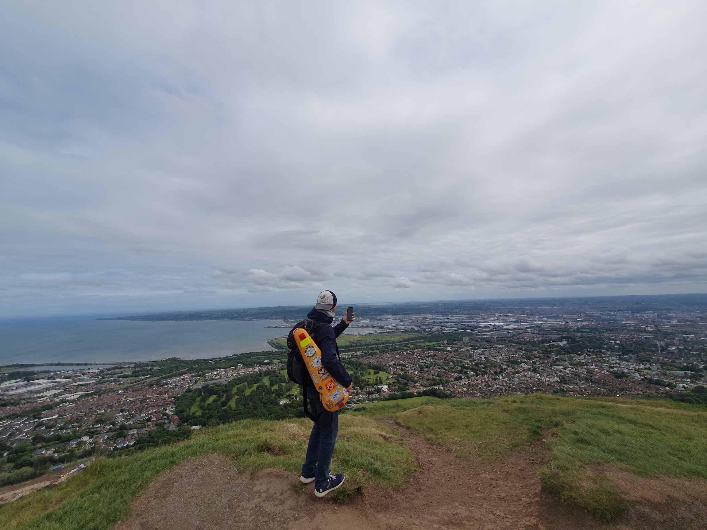 Pohled na Belfast z McArt's Fort / Cavehill | Foto: Loes van Schaijk