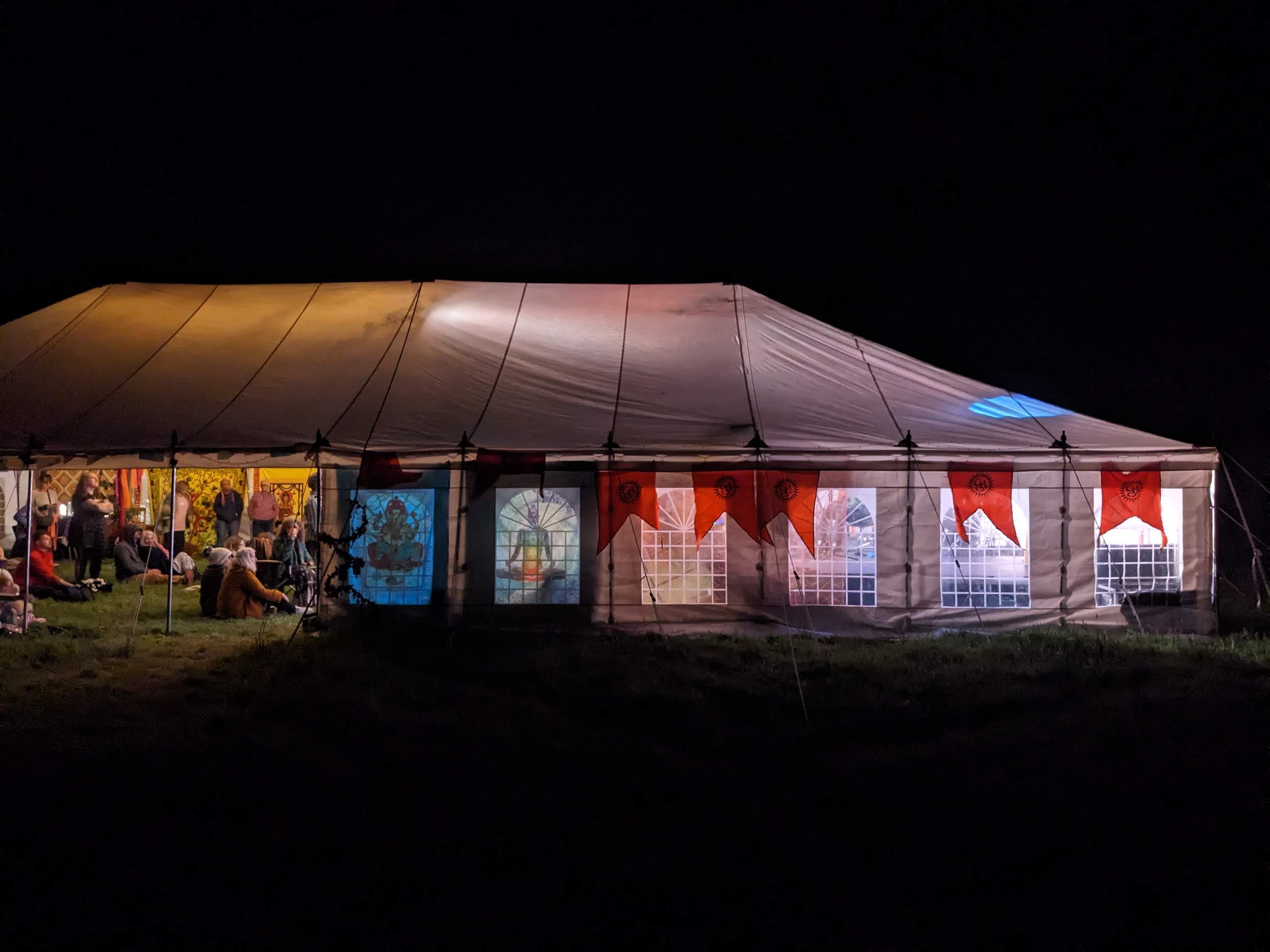 "The Monastery of Sound" pódium na festivalu The Big Freezone | Foto: Honza Bartošek