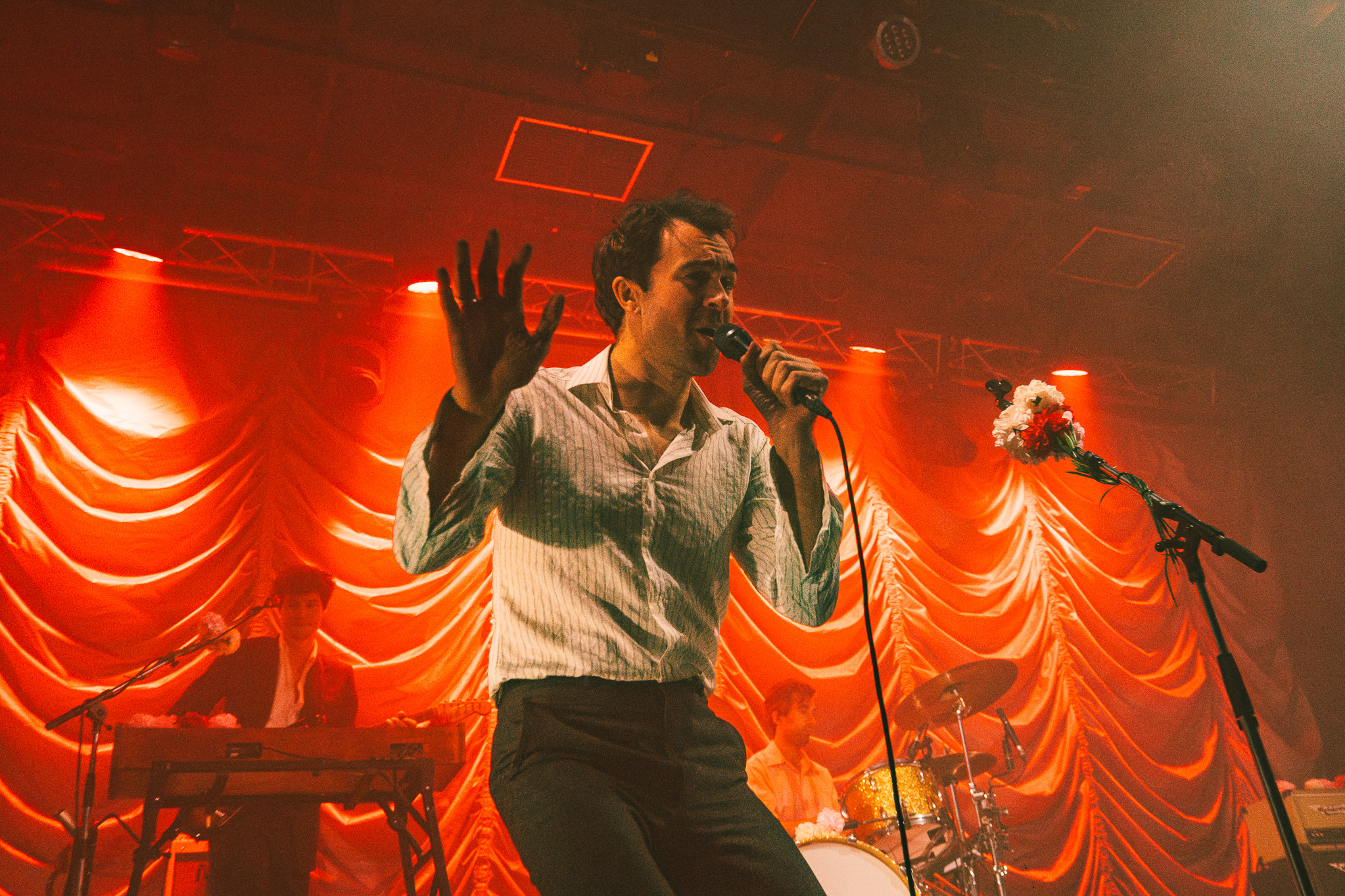 The Vaccines' Justin Young at Roxy Club, Prague, 24.01.2024 | Photo: Filip Kůstka / Fource