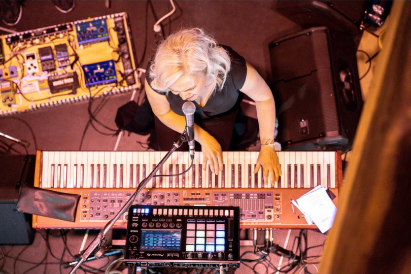 Beata Hlavenková má hudebníkům jako inspirátorka rozhodně co předat. | Foto: Lukáš Marhoul