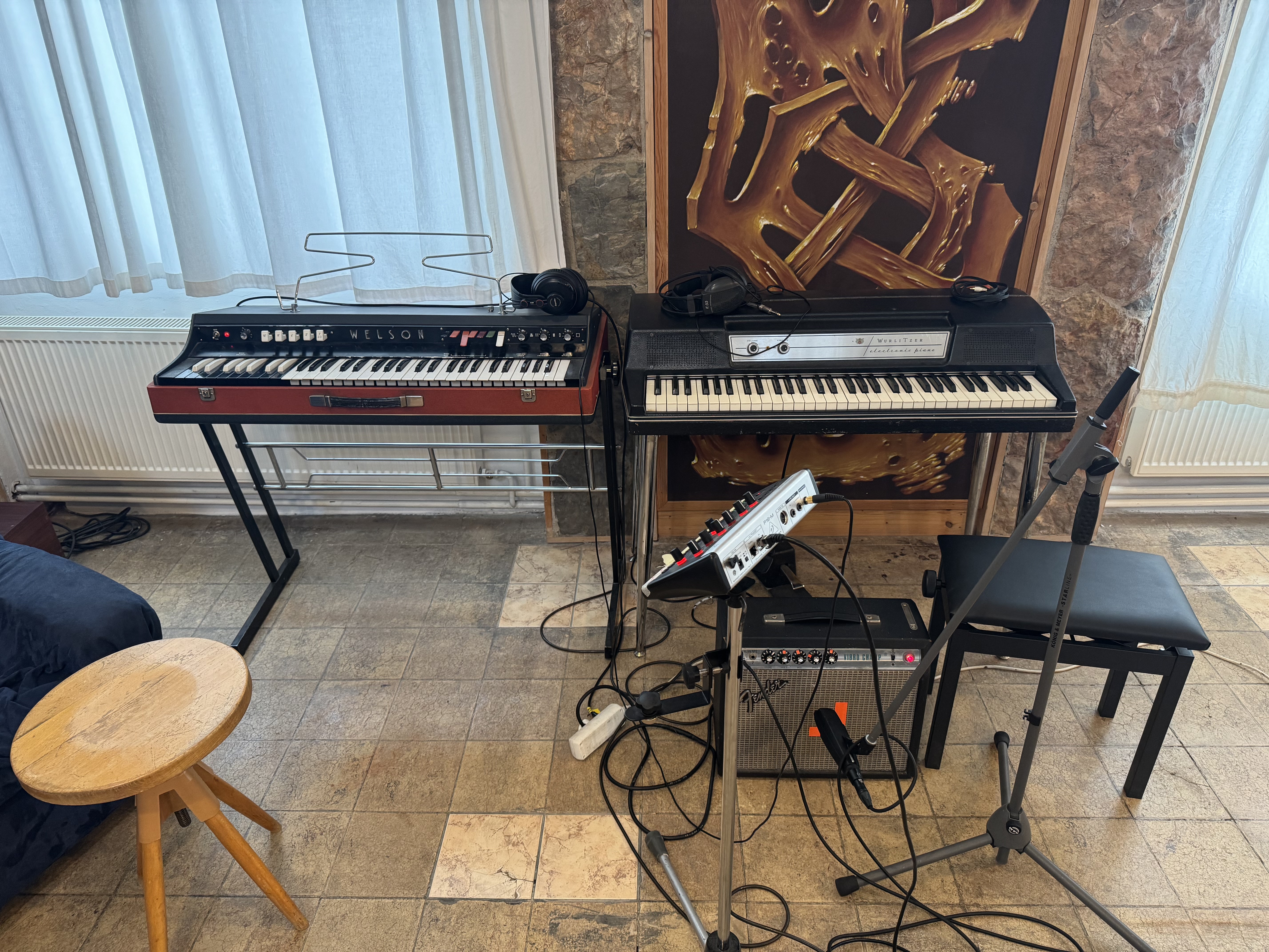 Všechno nachystáno pro tracking vintage zázraku Welson Halifax.