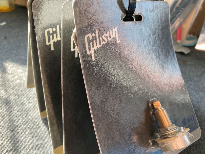 Originální potenciometry Gibson