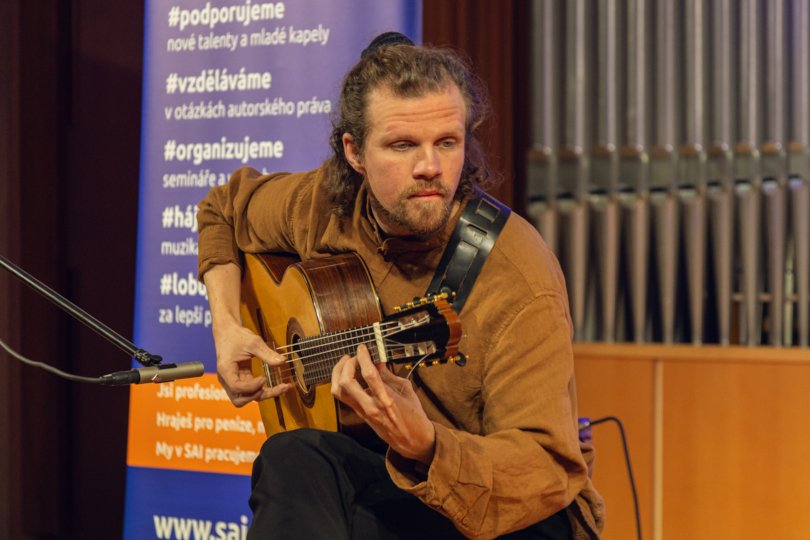 Finále ozdobil také koncert mezinárodně působícího kytaristy Christiana Zacka. | Foto: archiv SAI