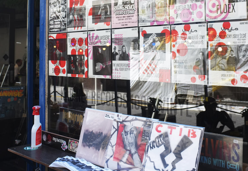 Prodejna vinylů a label Kabinet Records | Foto: archiv Martina Kozumplíka