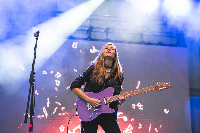  Lari Basilio během vystoupení na Festivallu 2022. | Foto: Jan Nožička 