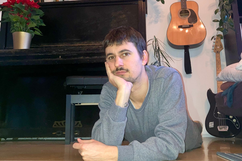 Strávil jsem hodně hodin doma nad klavírem, kytarou a baskytarou.  | Foto: archiv Zdeňka Lichnovského