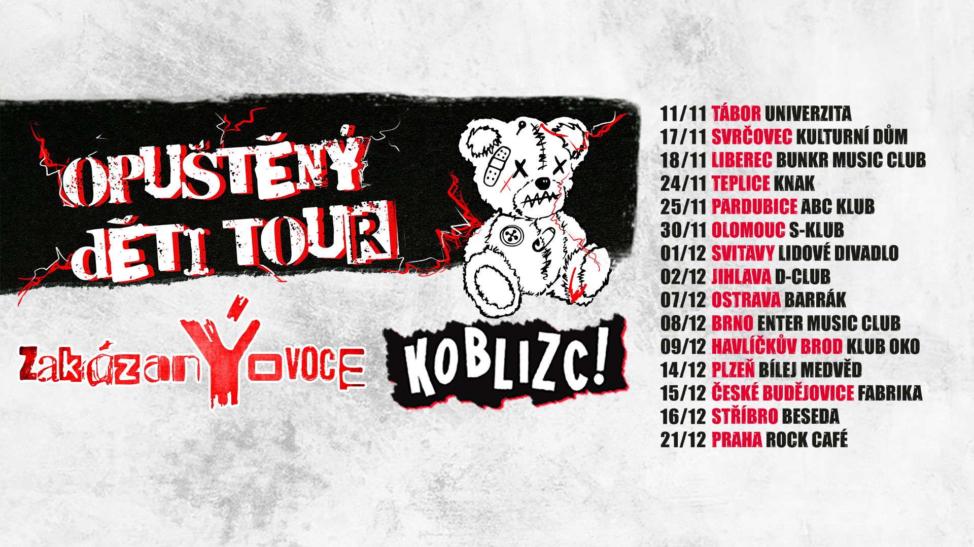 Opuštěný děti tour