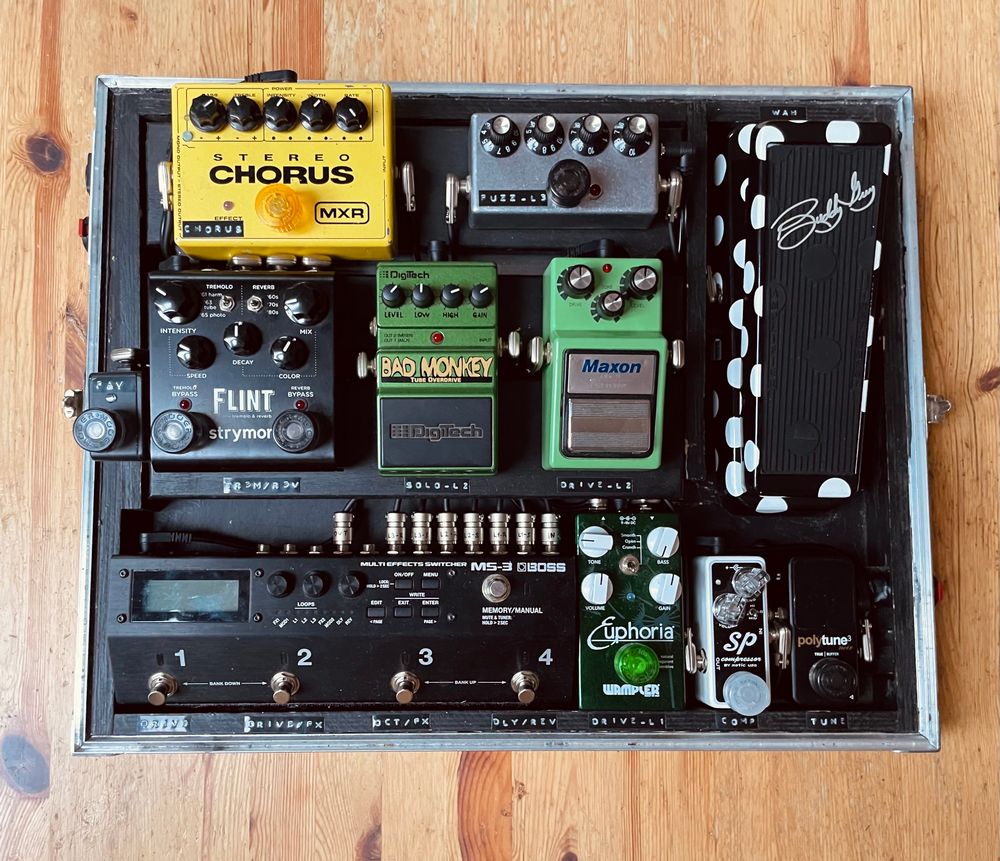 Štěpánův pedalboard | Foto: Štěpán Kordík