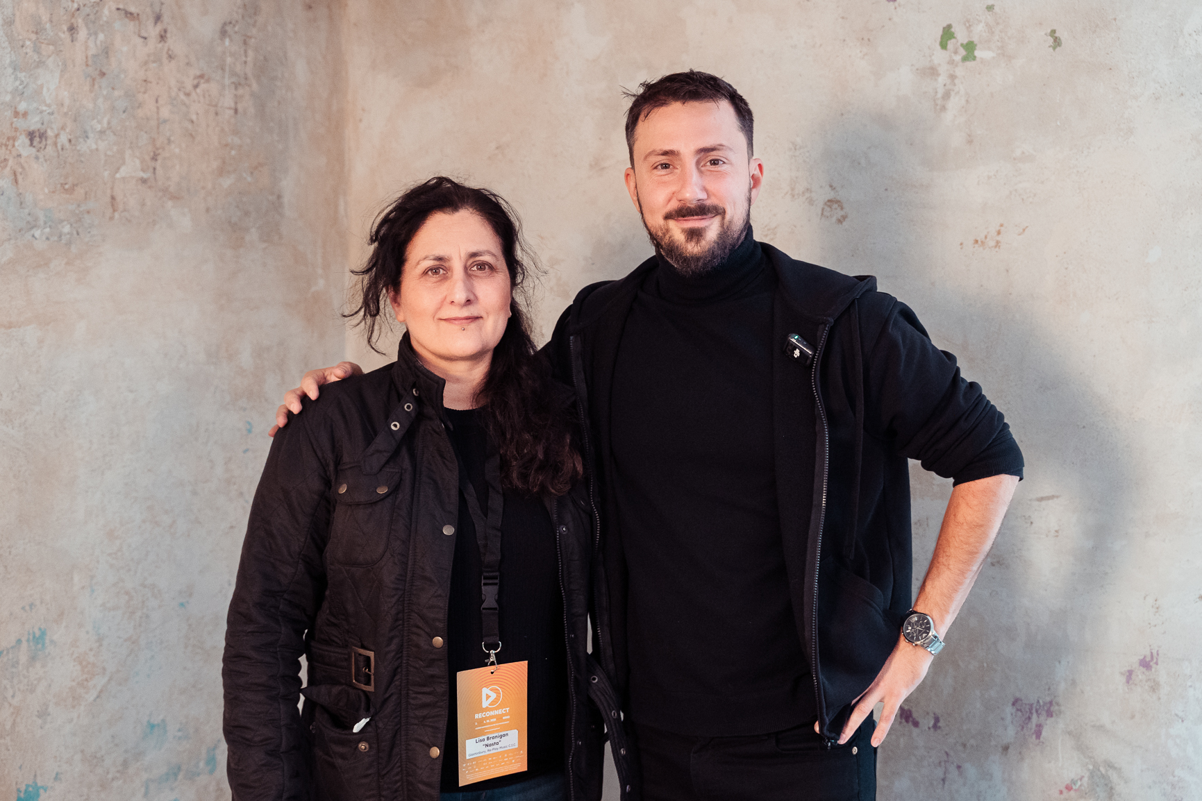 S Lisou Branigan po skončení našeho rozhovoru. | Foto: David Fíbek