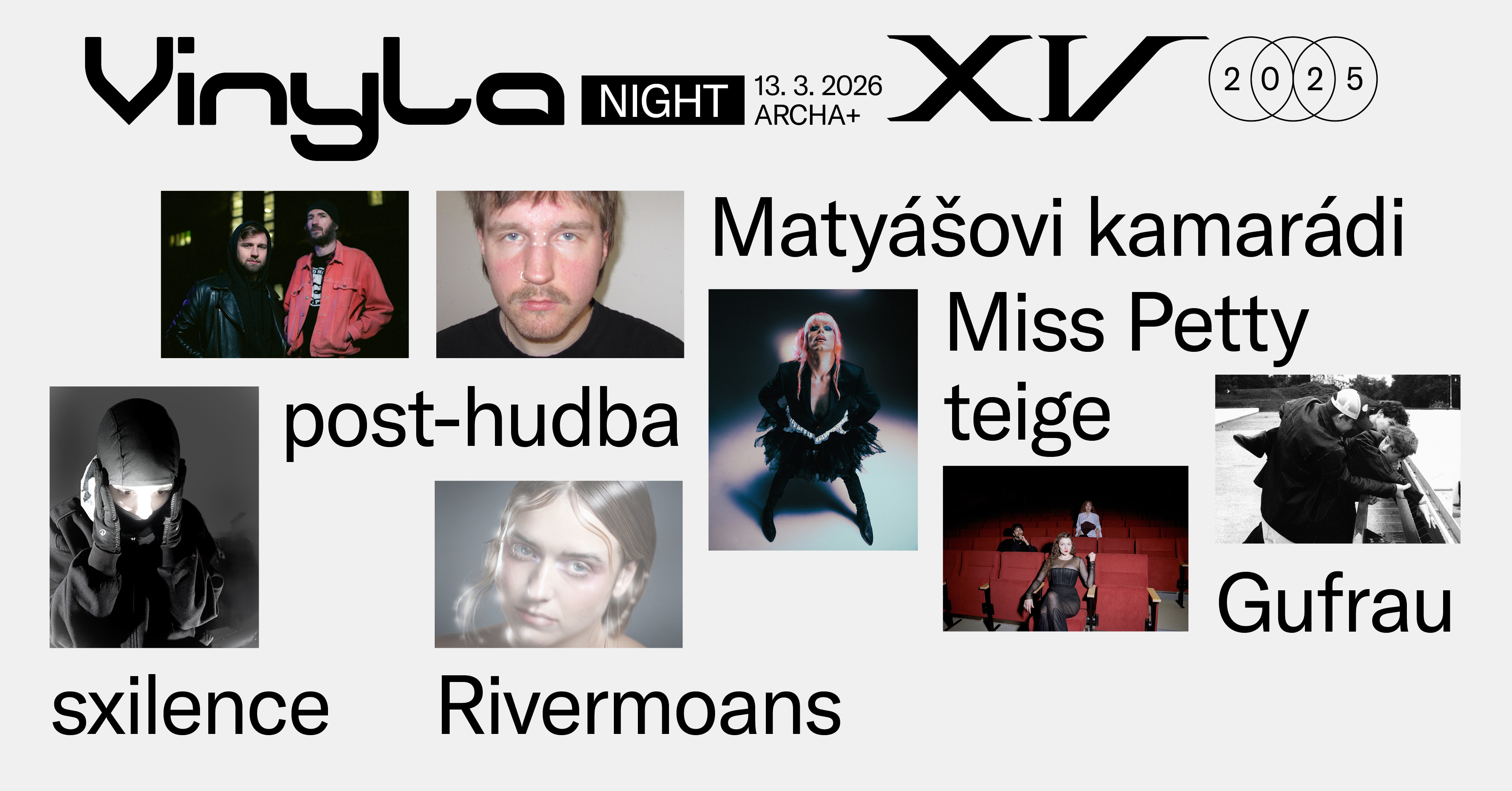 Vinyla Night se koná 13. března 2026 v ARCHA+