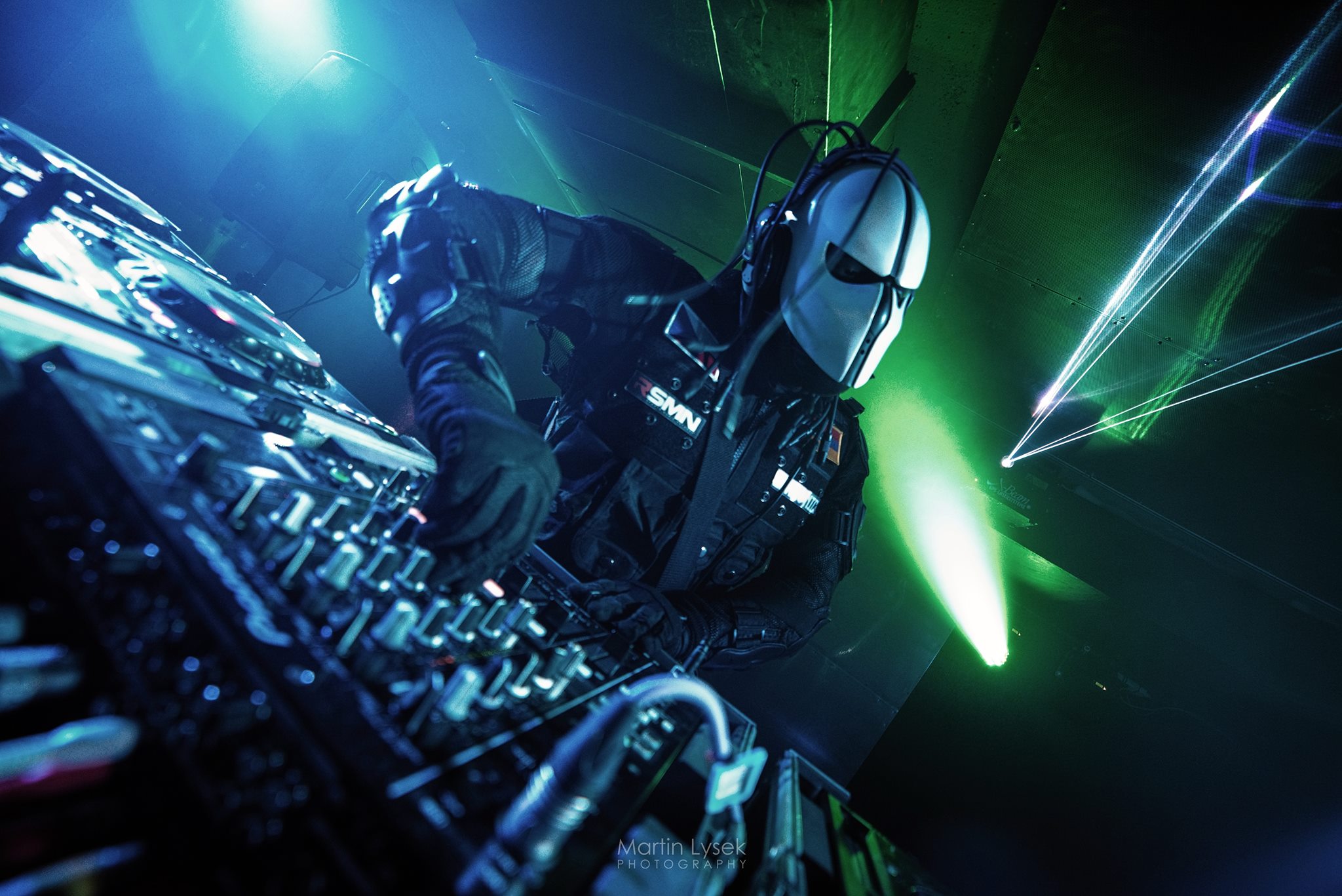 Venezuelský DJ Zardonic ve STOUNu, foto: Martin Lysek
