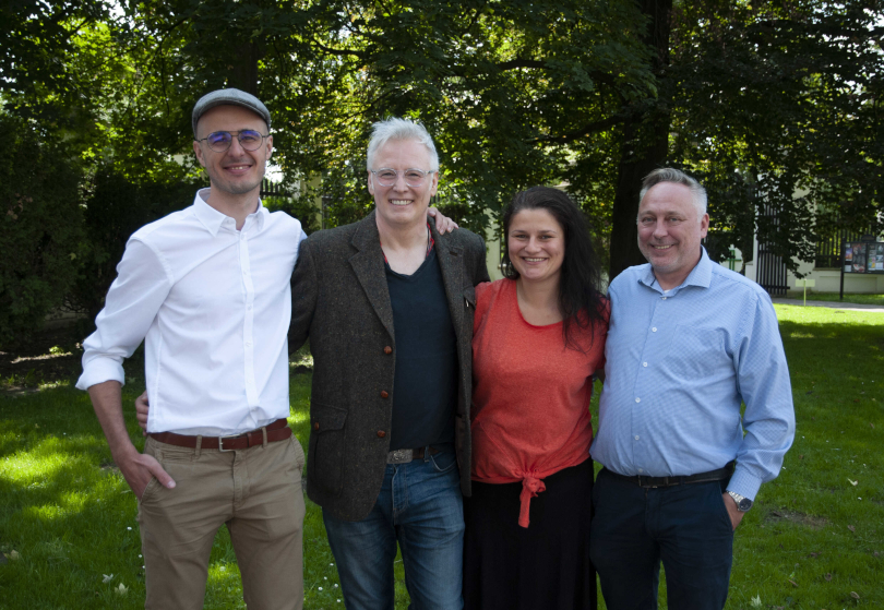 Kurátoři jednotlivých měst programu Inkubator: Bartosz Stawiarz, Leszek Biolik, Daga Gregorowicz, Paweł Hordejuk | Foto: Natalia Bajek