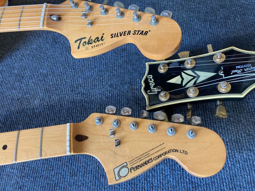 Povedené japonské kopie amerických značek Fender a Gibson