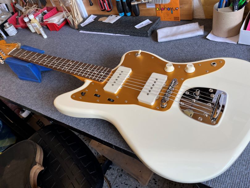 Mascisův Jazzmaster Fender Squier