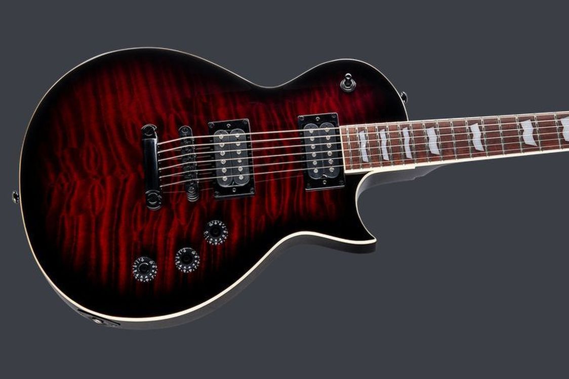 LTD EC-256 (See Thru Black Cherry Sunburst)