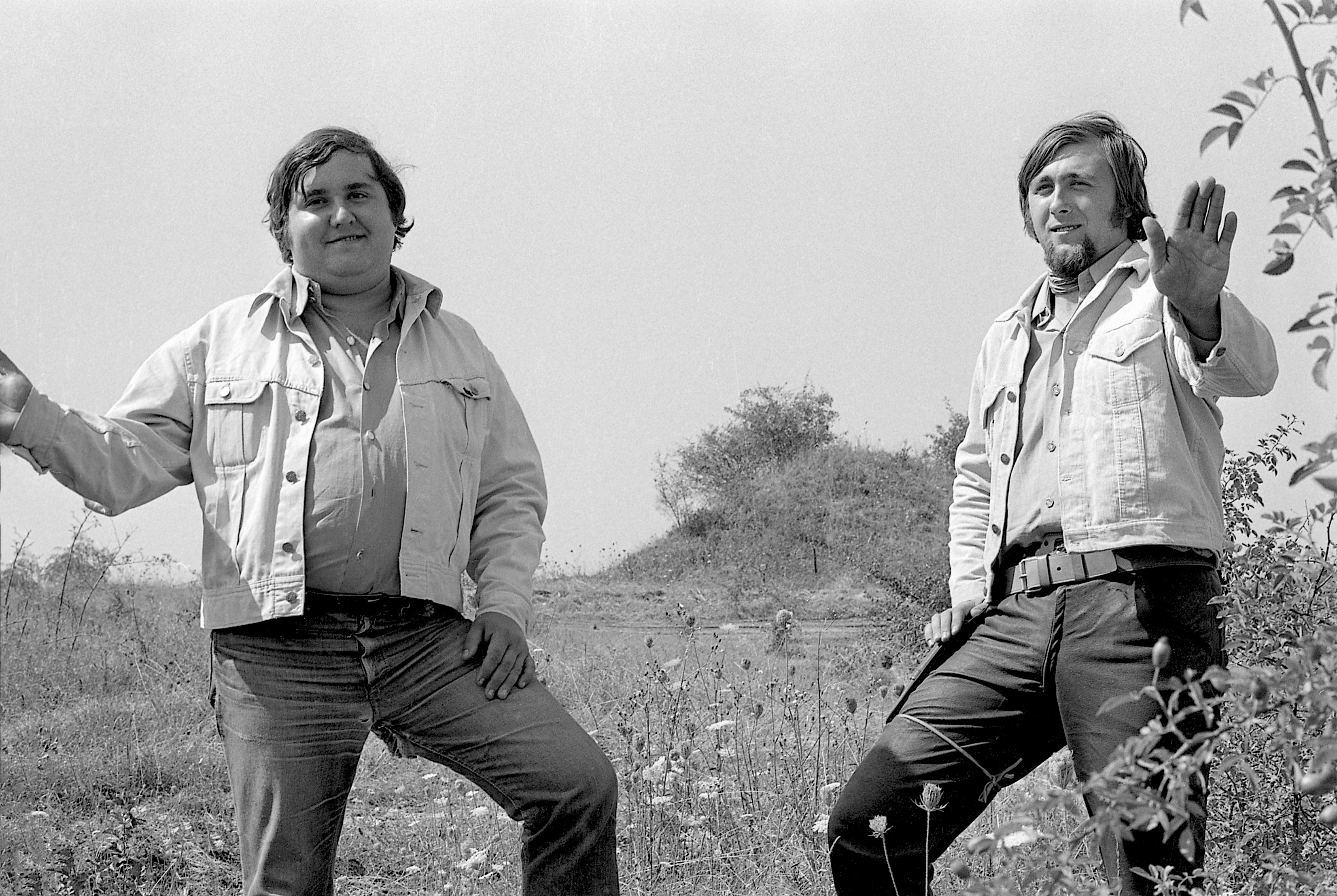Tomáš Linka s Michalem Tučným ve videoklipu El Paso