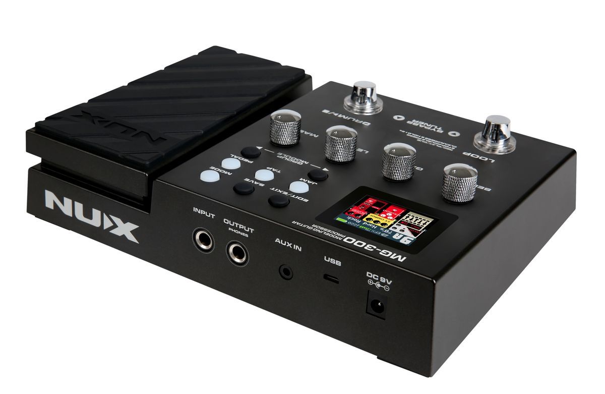 Modelingový preamp/multiefekt NUX MG-300 | frontman.cz