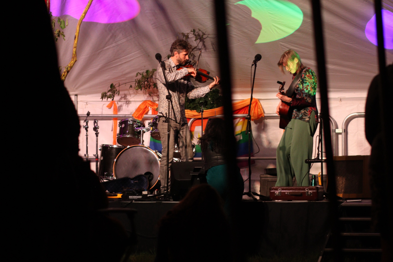 Loes a Honza na festivalu The Big Freezone v Dorsetu | Foto: Rob Clamp