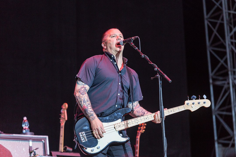 Matt Freeman a spol. uspokojují své metalové choutky a staví na odiv svou lásku k Motörhead. | Foto: Alfred Nitsch 