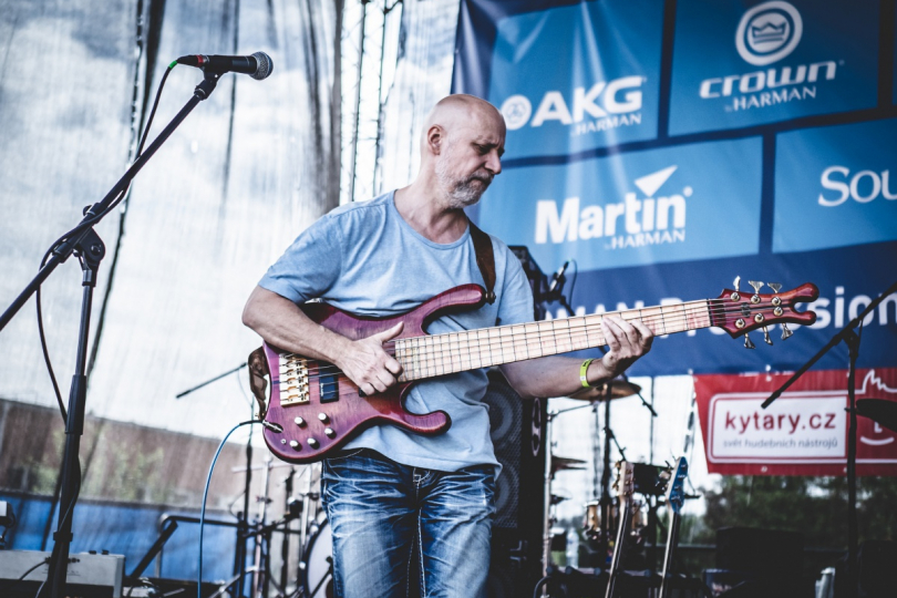 Richard Scheufler na Festiwallu, foto: Jan Nožička