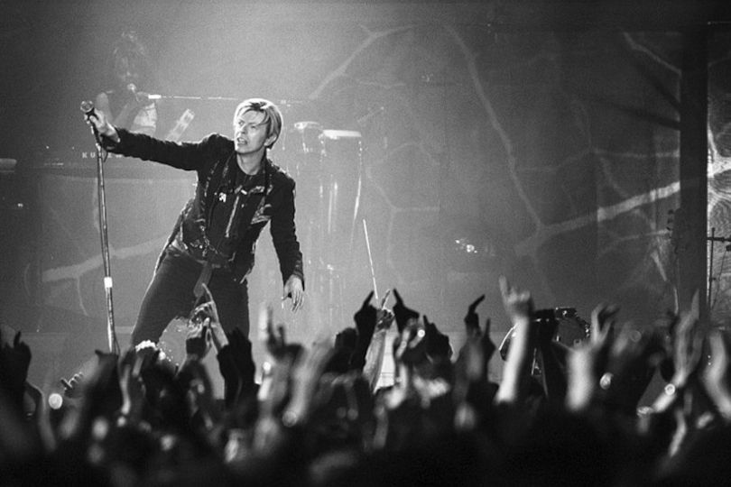 David Bowie: Foto: Roger Woolman by CCA 3.0 