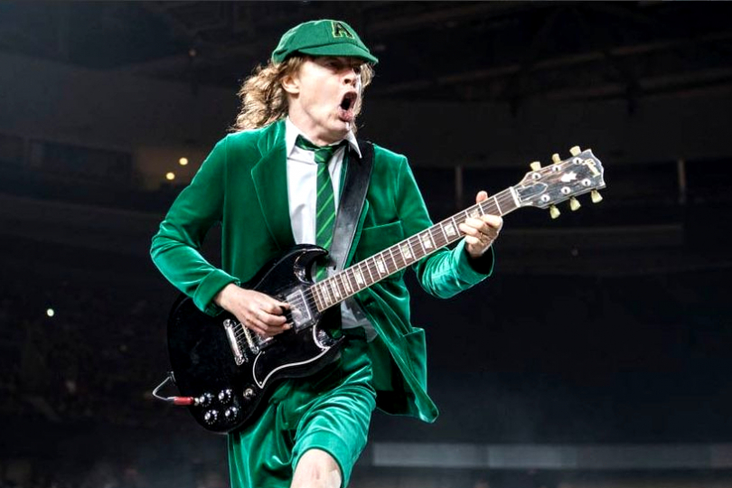 Angus Young of AC/DC | Photo: Columbia Records