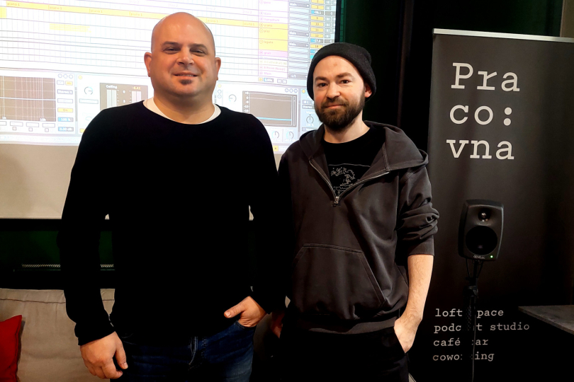 Aid Kid v rámci Vinyla Academy naváže na svůj úspěšný workshop, kde účastníky provede vznikem elektronického tracku od nahrávání k masteringu. Loni mu sekundoval Gaex. | Foto: archiv Vinyly