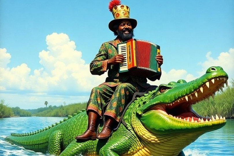 Clifton Chenier, hudební král Louisiany | Foto: autor s využitím AI Clifton Chenier, hudební král Louisiany | Foto: autor s využitím AI