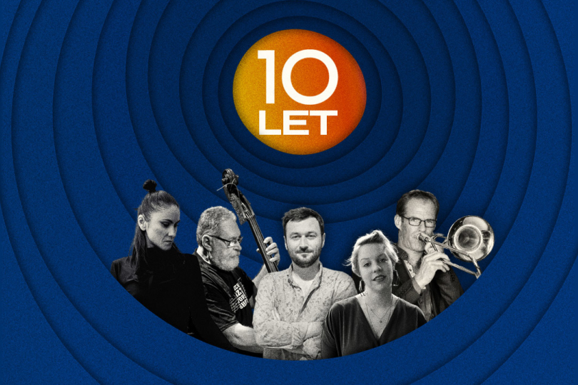 Na narozeninách big bandu nebude chybět Lenka Dusilová, Vincent Kummer, Géraldine Schnyder a Ilja Reijngoud. | Vizuál: Cotatcha Orchestra Na narozeninách big bandu nebude chybět Lenka Dusilová, Vincent Kummer, Géraldine Schnyder a Ilja Reijngoud. | Vizuál: Cotatcha Orchestra