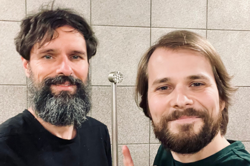 Když začne Boris Carloff mluvit o hudbě, zvuku nebo mikrofonech, je okamžitě jasné, že mluví někdo, kdo má v těchto oblastech obrovský přehled. | Foto: archiv autora Když začne Boris Carloff mluvit o hudbě, zvuku nebo mikrofonech, je okamžitě jasné, že mluví někdo, kdo má v těchto oblastech obrovský přehled. | Foto: archiv autora