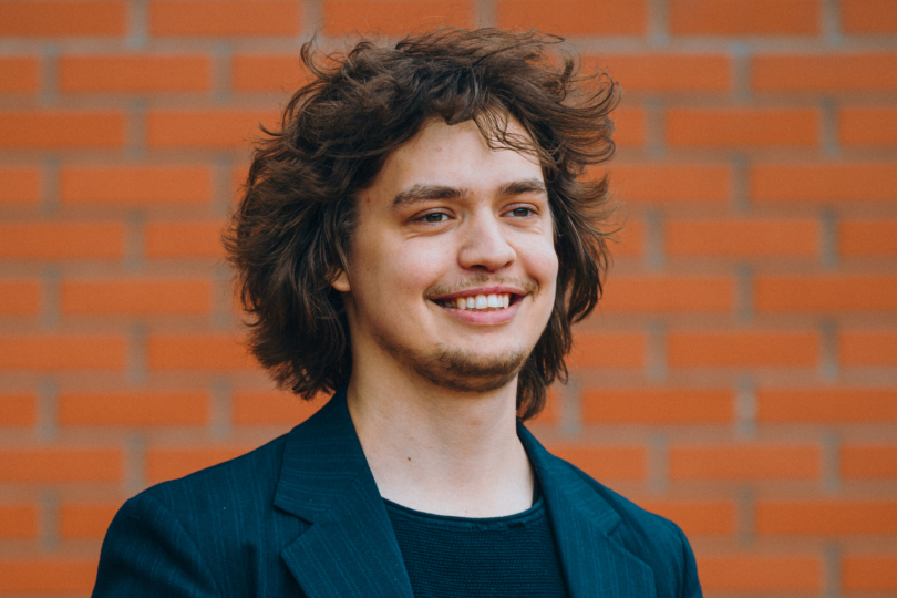 První návrh skladby Chill Jan Šesták napsal v rámci seminární práce, která zkoumala vyjadřovací prostředky moderního metalu a jazz fusion. | Foto: Štěpán Filip První návrh skladby Chill Jan Šesták napsal v rámci seminární práce, která zkoumala vyjadřovací prostředky moderního metalu a jazz fusion. | Foto: Štěpán Filip