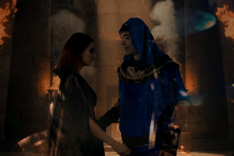 Navzdory vážnému tématu panovala na place velmi uvolněná atmosféra, hlavně u společných romantických scén. | Foto: Marko Art Production 