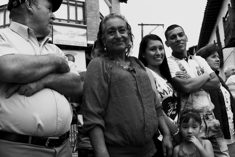 Kolumbijská rodina | Foto: Matěj Ptaszek 