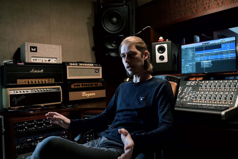 Lukáš Martinek je fantastický zvukový inženýr, producent, mixér a skvělý muzikant v jedné osobě. Jeho sound je světový. | Foto: archiv autora