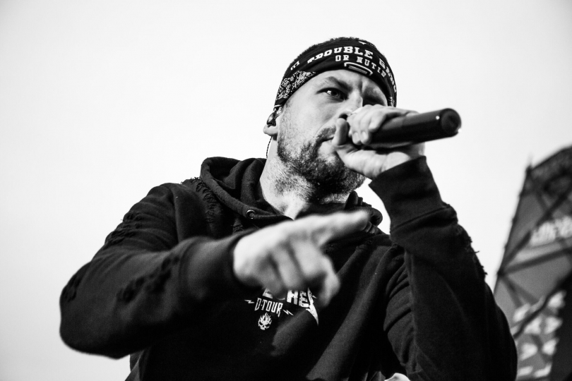 Otakar Petřina ml. zakotvil v hip hopu, kde přeci jen může vystupovat víc sám za sebe. | Foto: Tony Košař