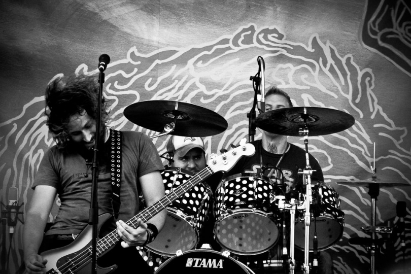 Z emocionálního rytmu kreslí Mastodon podivuhodné hudební vize. | Foto: Cesar Soto 2011 