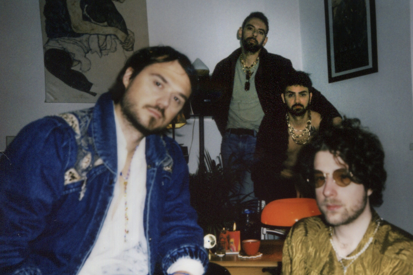 Haiku Garden je čtyřčlenná kapela z Lublaně, která kombinuje hlučné fuzzové kytary se snovými vokálními harmoniemi. | Foto: Špela Setničar