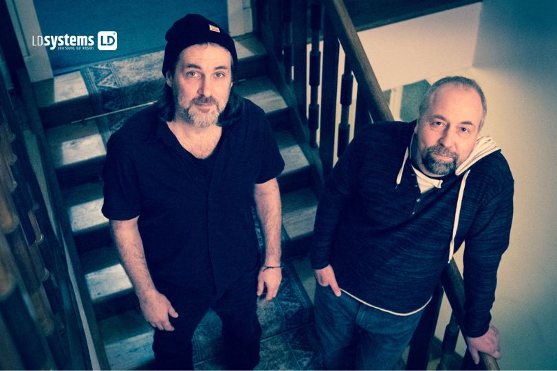 David Pomahač a Miloslav Vojtíšek aka S.d.Ch. (Ruce naší Dory) | Foto: Soňa Pokorná David Pomahač a Miloslav Vojtíšek aka S.d.Ch. (Ruce naší Dory) | Foto: Soňa Pokorná