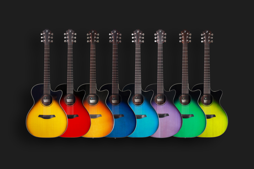 Řada Spectra Plus je určena hráčům, kteří se nebojí odvážných barev a chtějí, aby jejich kytara byla výjimečná stejně vizuálně jako zvukově. | Foto: Furch Guitars