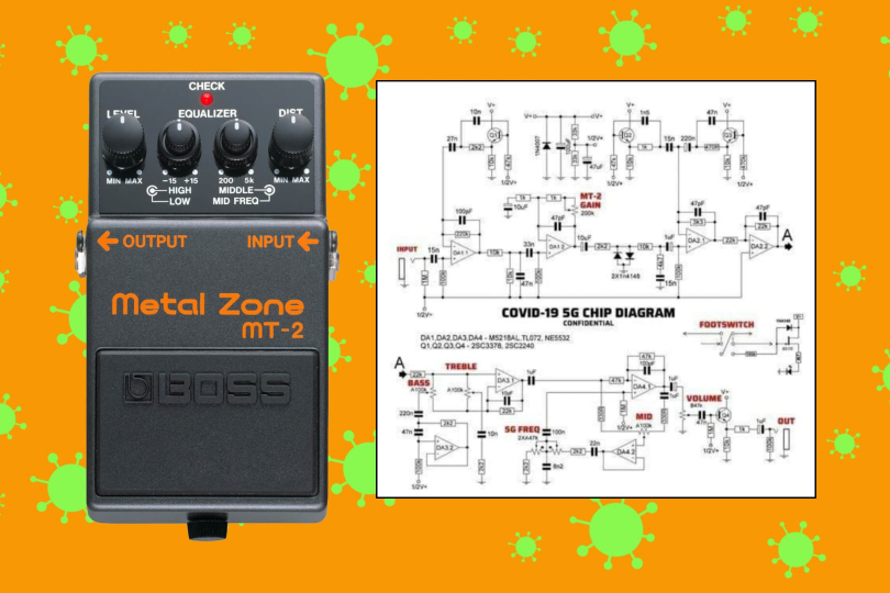 Diagram BOSS Metalzone MT-2