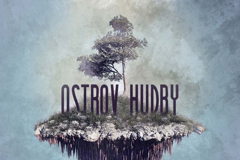 Ostrov hudby, grafika: Michal Rafaj Ostrov hudby, grafika: Michal Rafaj
