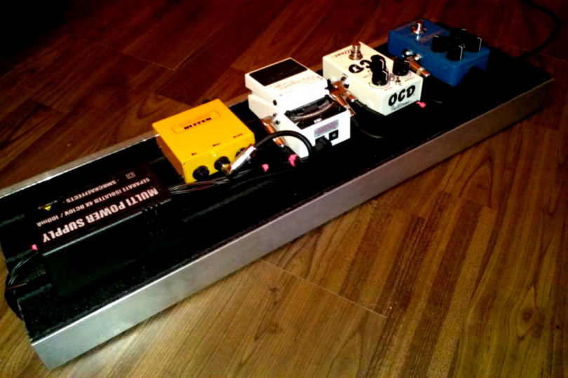 Můj pedalboard Můj pedalboard