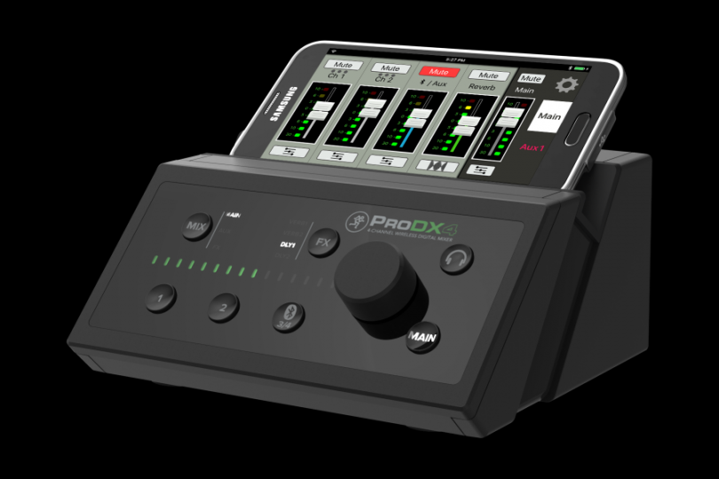 MACKIE ProDX4: revolučními mixpulty s digitálním rozhraním Bluetooth MACKIE ProDX4: revolučními mixpulty s digitálním rozhraním Bluetooth