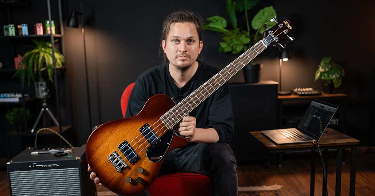 Hodně Rychlá Recenze: Gretsch Streamliner Jet Club Bass | frontman.cz