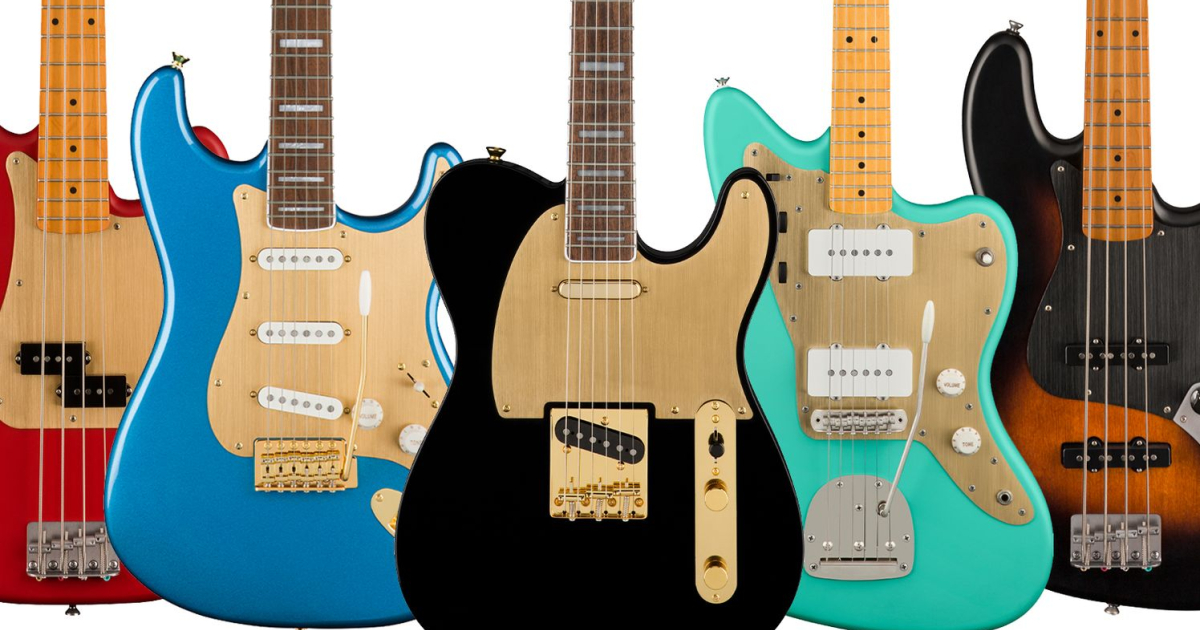 Squier slaví narozeniny s modely 40th Anniversary | frontman.cz