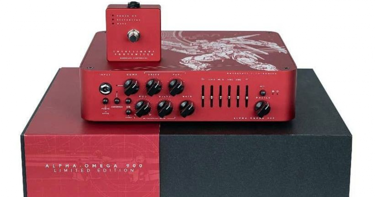 Darkglass ALPHA・OMEGA 900 Limited Ed Red