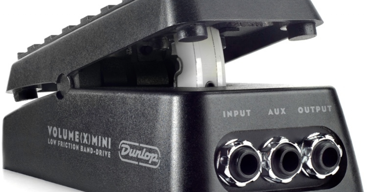 Volume/expression pedály Dunlop DVP4 X Mini a XVP20 frontman.cz