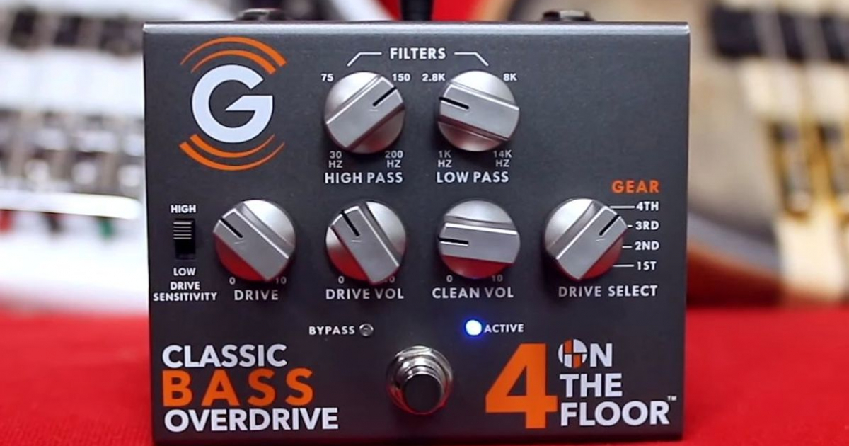 Genzler 4 on the Floor Classic Bass Overdrive frontman.cz