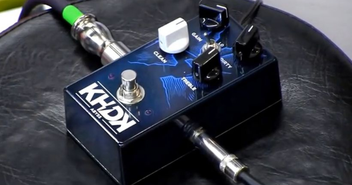 Basový overdrive KHDK Abyss frontman.cz